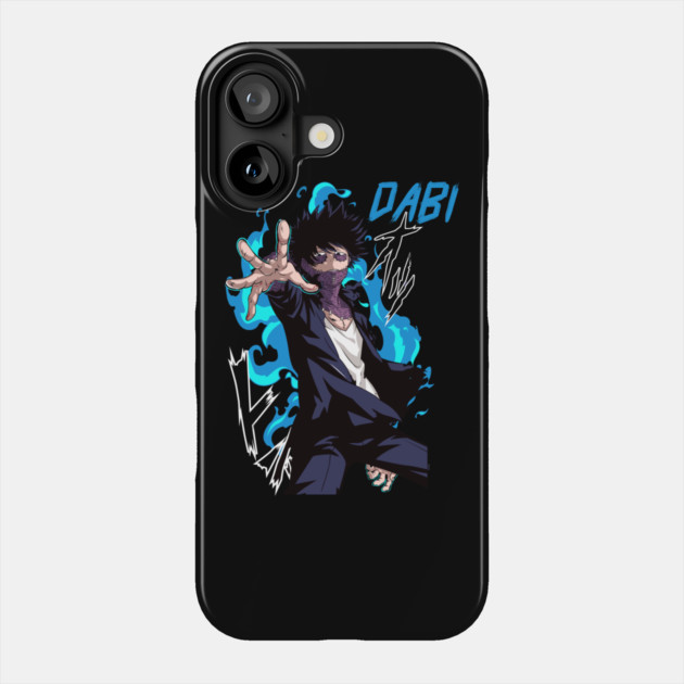 Dabi | My Hero Academia Blue Flame Phone Case by Otaku Vibes