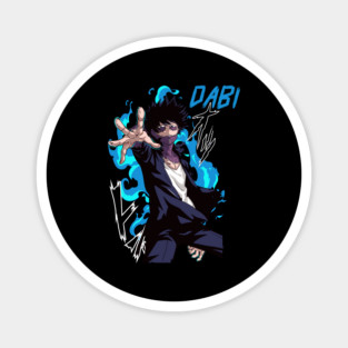 Dabi | My Hero Academia Blue Flame Magnet
