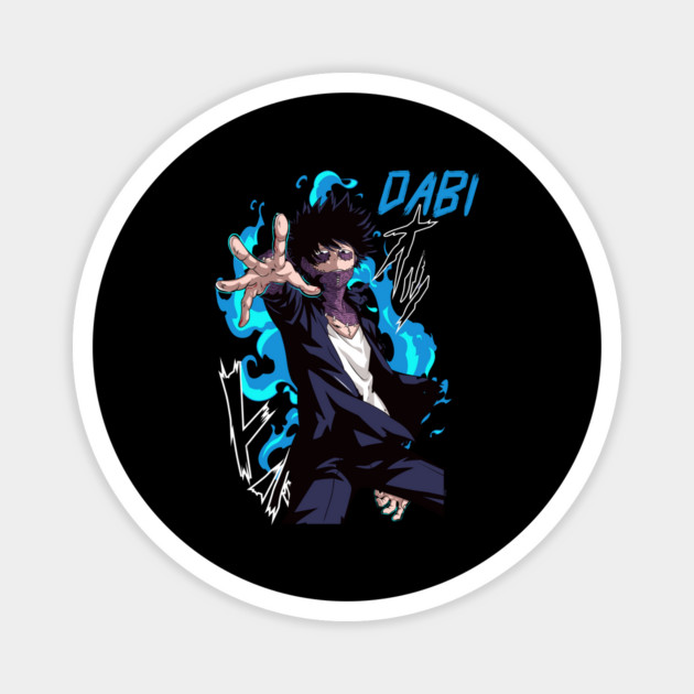 Dabi | My Hero Academia Blue Flame Magnet by Otaku Vibes