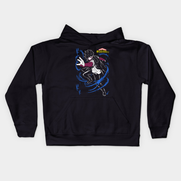 Dabi | My Hero Academia Blue Flames Kids Hoodie by Otaku Vibes