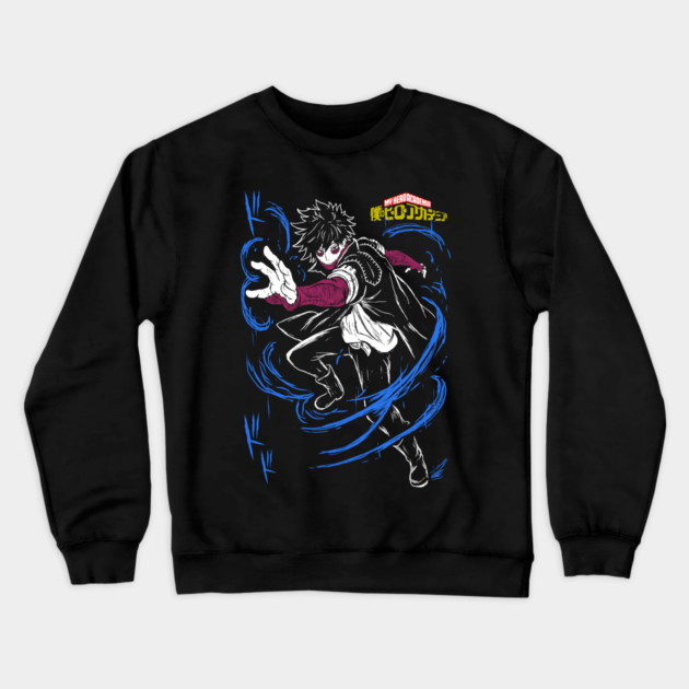 Dabi | My Hero Academia Blue Flames Crewneck Sweatshirt by Otaku Vibes