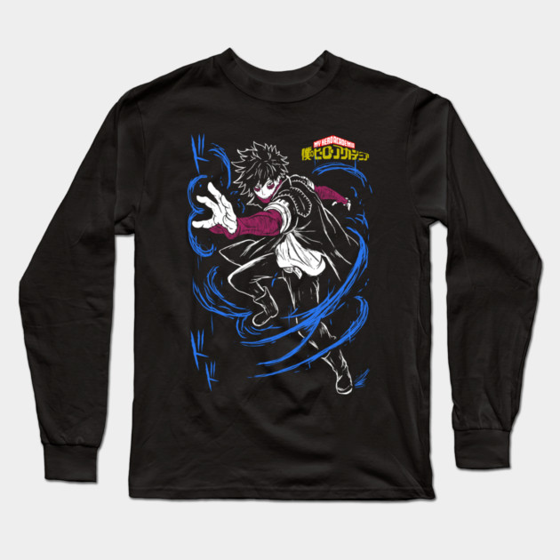 Dabi | My Hero Academia Blue Flames Long Sleeve T-Shirt by Otaku Vibes