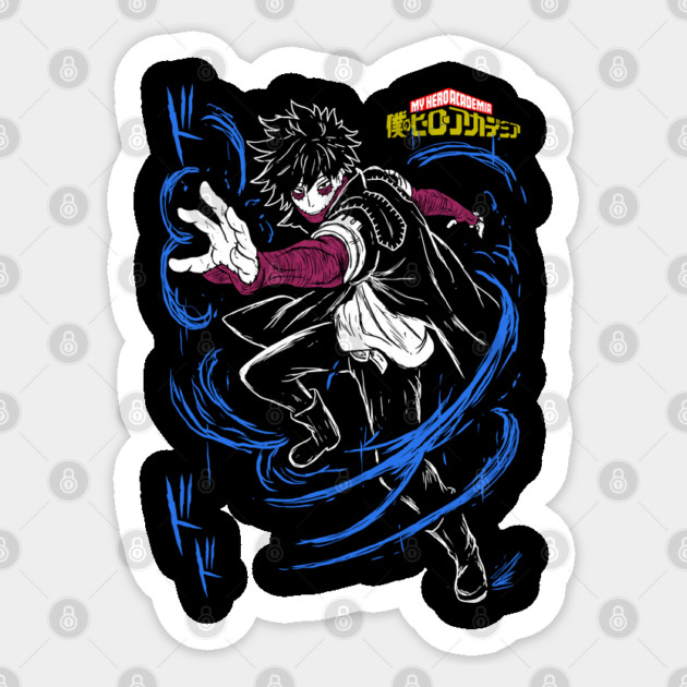 Dabi | My Hero Academia Blue Flames Sticker by Otaku Vibes