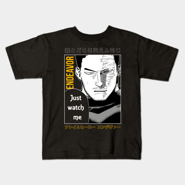 My Hero Academia - Endeavor Kids T-Shirt by Otaku Vibes