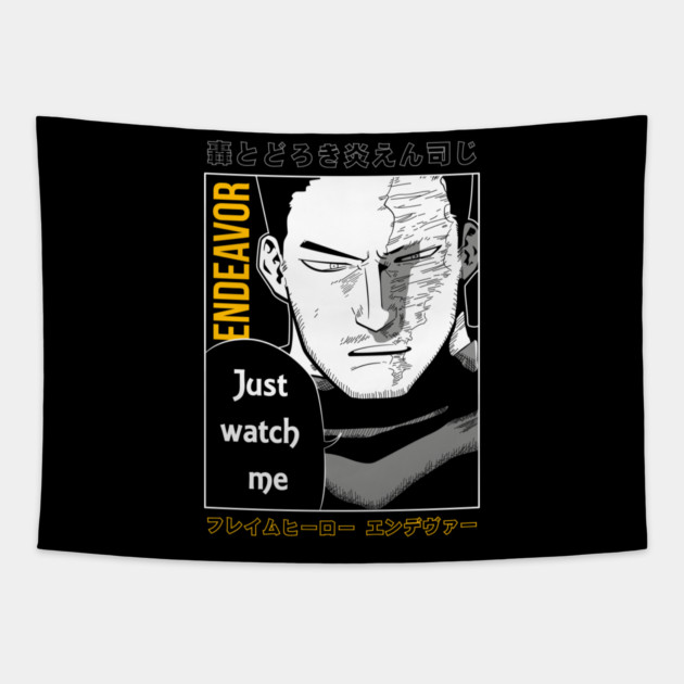 My Hero Academia - Endeavor Tapestry by Otaku Vibes