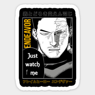 My Hero Academia - Endeavor Sticker