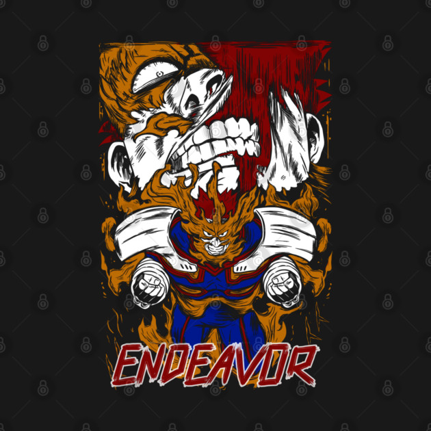 Endeavor Rage - My Hero Academia by Otaku Vibes