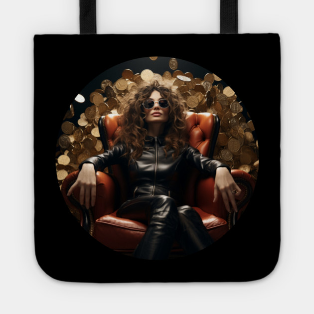 Suzie Stealth Tote by THE CRYPTO PONZI SCHEME AVENGER