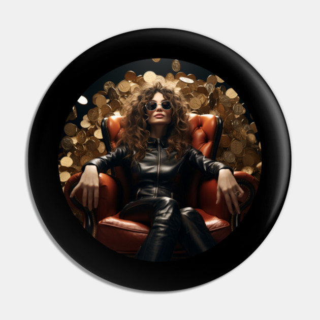 Suzie Stealth Pin by THE CRYPTO PONZI SCHEME AVENGER