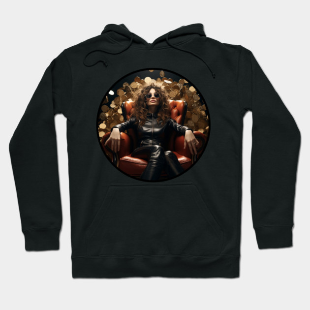 Suzie Stealth Hoodie by THE CRYPTO PONZI SCHEME AVENGER