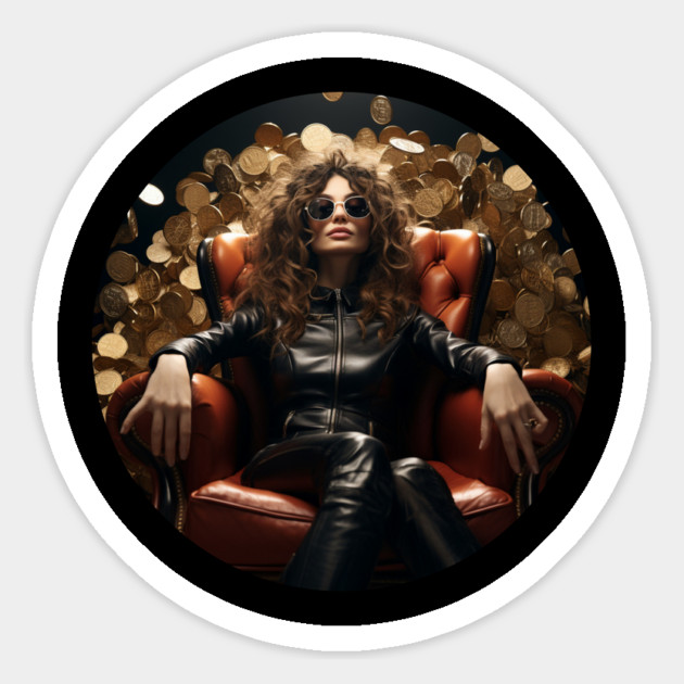 Suzie Stealth Magnet by THE CRYPTO PONZI SCHEME AVENGER