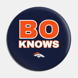 Bo Nix Bo Knows Denver Broncos Pin