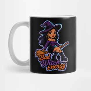 “Bad Witch Energy” – Y2K Bratz Chola Witch T-Shirt Mug