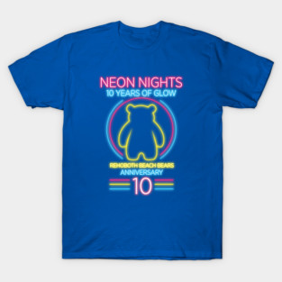 Neon Nights: 10 Years A Glow T-Shirt