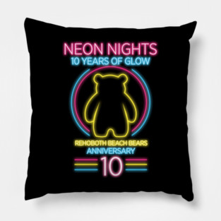 Neon Nights: 10 Years A Glow Pillow
