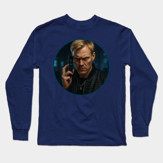 Bobby Lane – The Caller Avenger Long Sleeve T-Shirt by THE CRYPTO PONZI SCHEME AVENGER