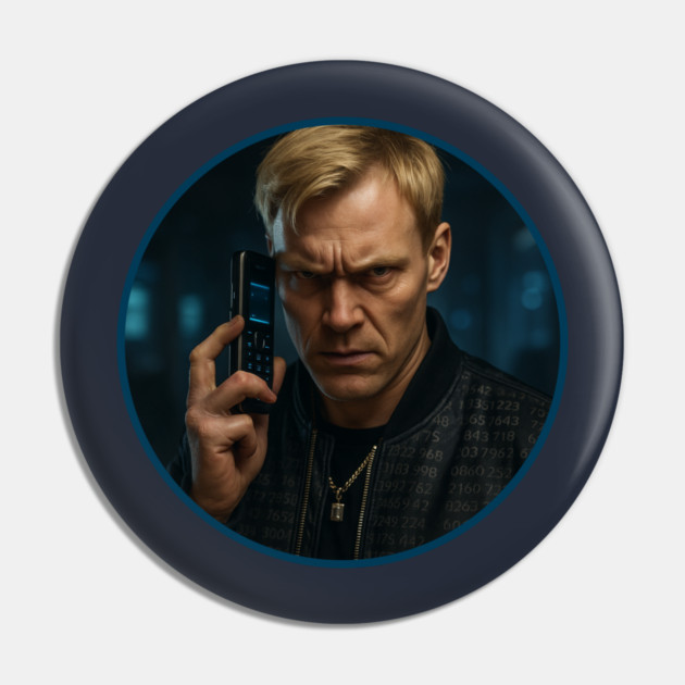 Bobby Lane – The Caller Avenger Pin by THE CRYPTO PONZI SCHEME AVENGER
