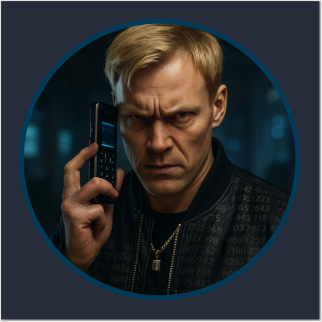 Bobby Lane – The Caller Avenger Wall Art by THE CRYPTO PONZI SCHEME AVENGER