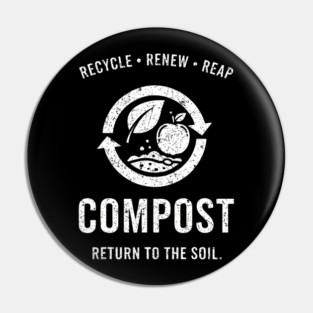 Compost Return To The Soil Sustainable Gardening Pin