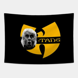 Wooo-Tang Rick Flair WOO Funny Parody Tapestry