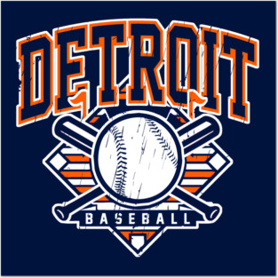 Vintage Detroit Baseball Posters and Art
