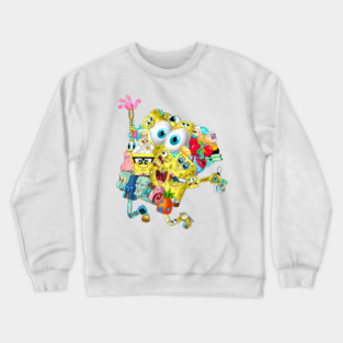 Sponge bob doodle Crewneck Sweatshirt