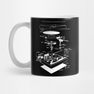 Turntable Diagram Mug
