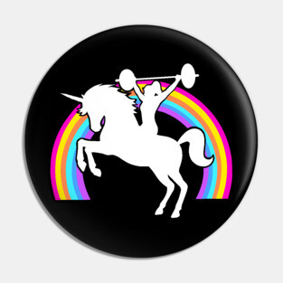 Barbell unicorn, gym girl, barbell girl, fitness girl Pin
