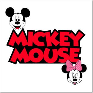 Mickey mouse Posters and Art