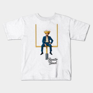 Benito Bowl - Bad Bunny Halftime Super Bowl 2026, Puerto Rican Football Tee, Bad Bunny Kids T-Shirt