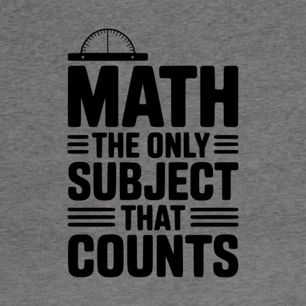 Math The Only Subject That Counts by Frank Ring
