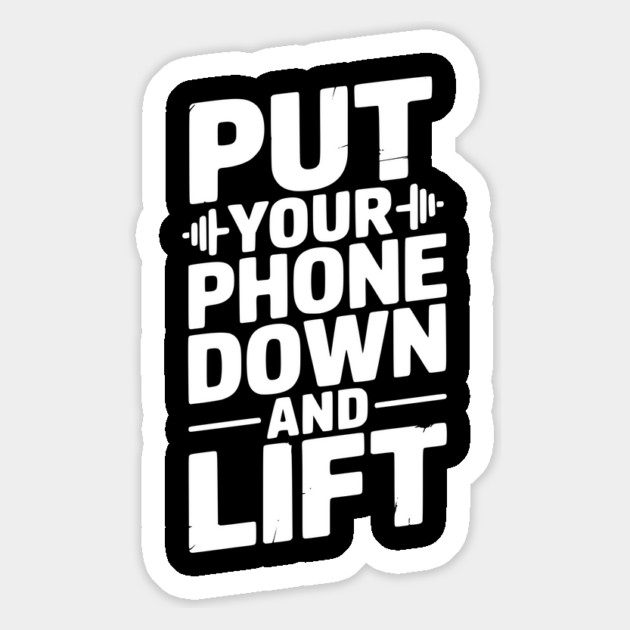 Put Your Phone Down and Lift Magnet by Frank Ring