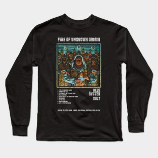 BLUE OYSTER CULT - FIRE OF UNKNOWN ORIGIN || ALBUM TRACKLIST || Long Sleeve T-Shirt