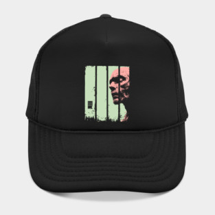 Split Face Zombie Vintage Japanese Horror Graphic Hat