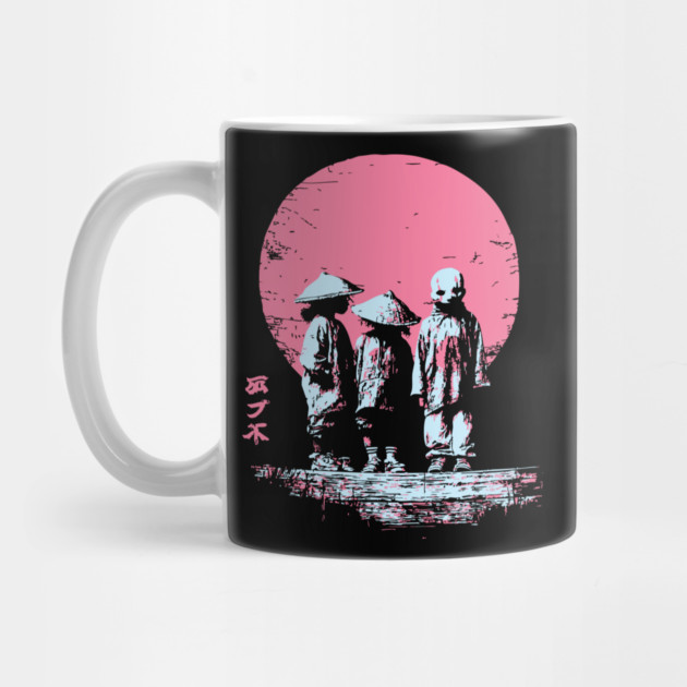 Mysterious Yokai Spirits Under a Pink Moon by TuncGK