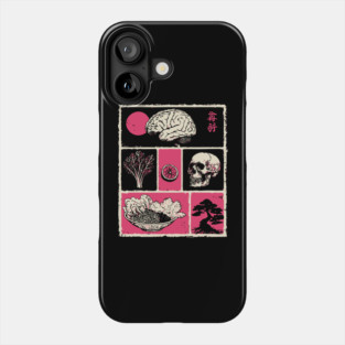 Macabre Anatomy Panels Japanese Manga Horror Art Phone Case