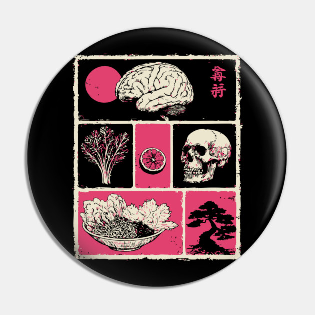 Macabre Anatomy Panels Japanese Manga Horror Art Pin by TuncGK