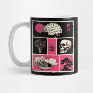 Macabre Anatomy Panels Japanese Manga Horror Art Mug