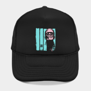 Intense Frankenstein Monster Ukiyo-e Horror Portrait Hat