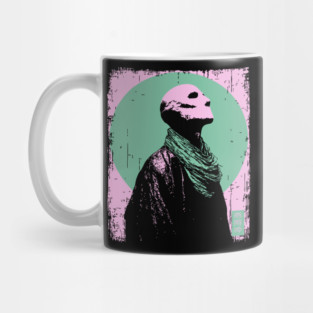 Zen Skeleton Monk Meditating Ukiyo-e Pop Art Mug