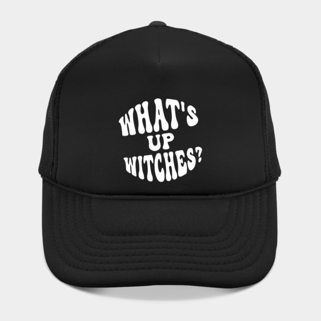 What’s Up Witches? Funny Retro Halloween Wordplay by Butter Creative