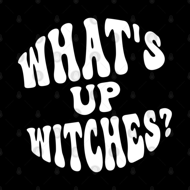 What’s Up Witches? Funny Retro Halloween Wordplay by Butter Creative