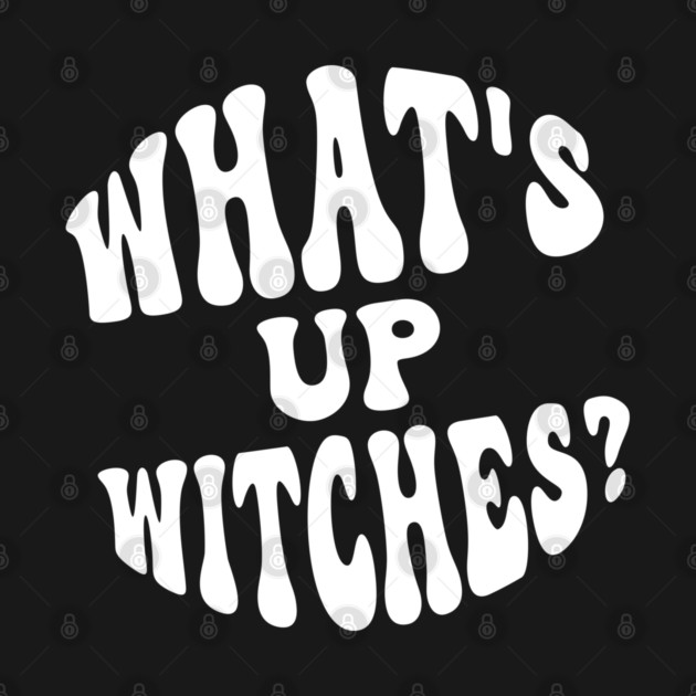 What’s Up Witches? Funny Retro Halloween Wordplay by Butter Creative