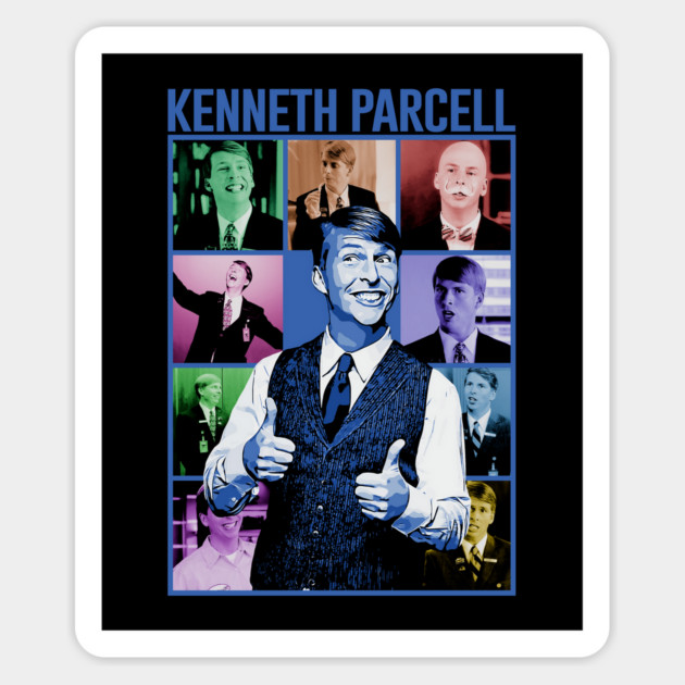 Iconic Collage Collection // Kenneth Parcell Magnet by Tv Moments
