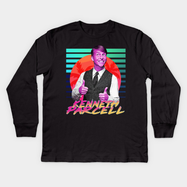 Neon Dreams Series // Kenneth Parcell Kids Long Sleeve T-Shirt by Tv Moments