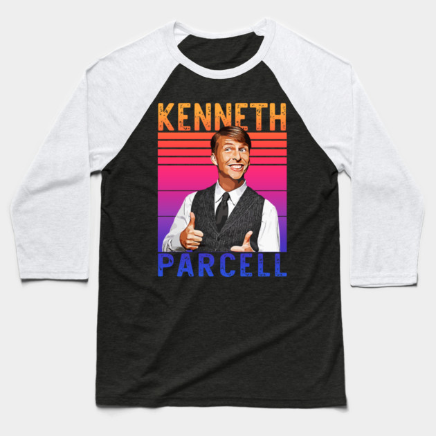 Retro Pop Classics // Kenneth Parcell Baseball T-Shirt by Tv Moments