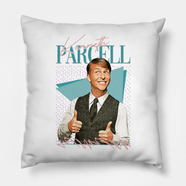 Vapor Pop 90s // Kenneth Parcell Pillow by Tv Moments