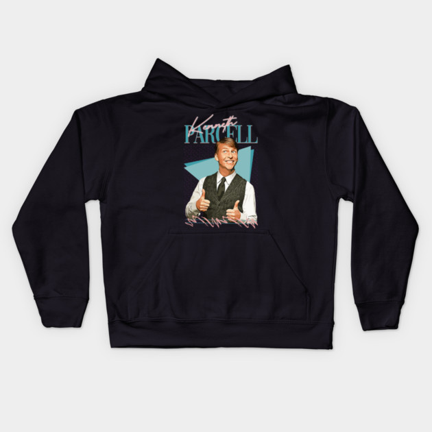 Vapor Pop 90s // Kenneth Parcell Kids Hoodie by Tv Moments