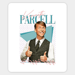 Vapor Pop 90s // Kenneth Parcell Magnet