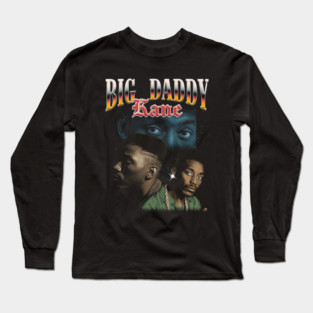 Big Daddy Kane // Vintage Style Design Long Sleeve T-Shirt
